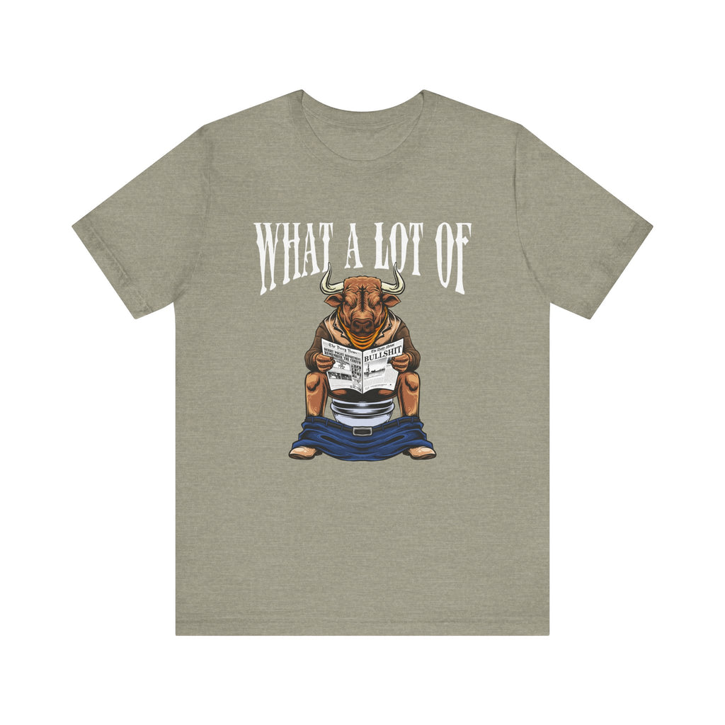 Funny Graphic T-Shirt, Bull Vibes Tee, Unisex Casual Top, Gift for Him/Her, Daily Wear, Humor Shirt, Animal Lover Gift