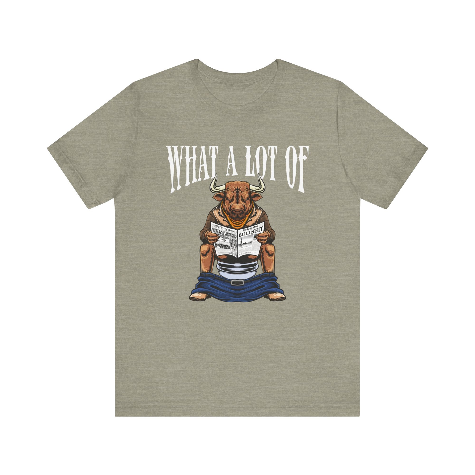 Funny Graphic T-Shirt, Bull Vibes Tee, Unisex Casual Top, Gift for Him/Her, Daily Wear, Humor Shirt, Animal Lover Gift
