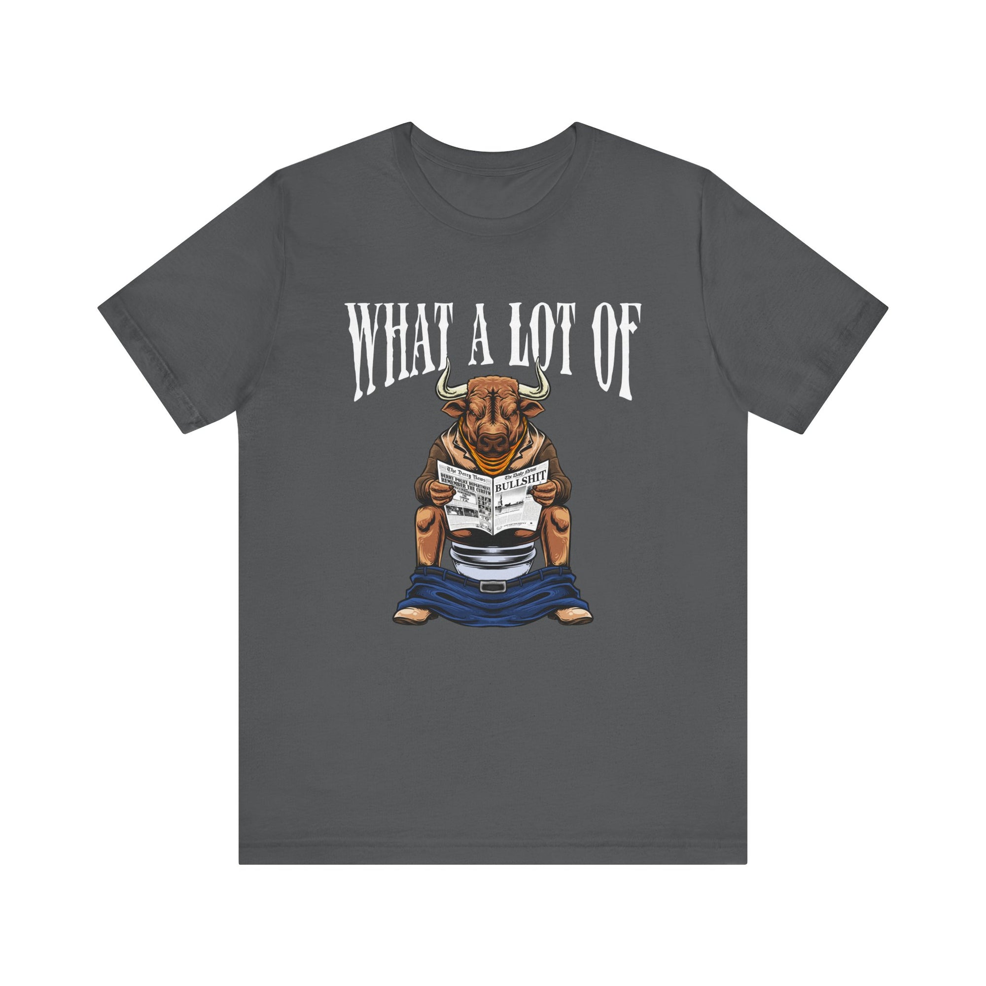 Funny Graphic T-Shirt, Bull Vibes Tee, Unisex Casual Top, Gift for Him/Her, Daily Wear, Humor Shirt, Animal Lover Gift