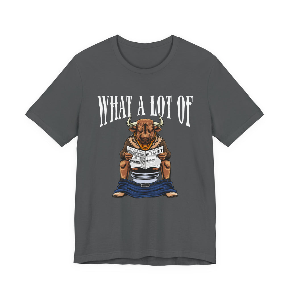 Funny Graphic T-Shirt, Bull Vibes Tee, Unisex Casual Top, Gift for Him/Her, Daily Wear, Humor Shirt, Animal Lover Gift