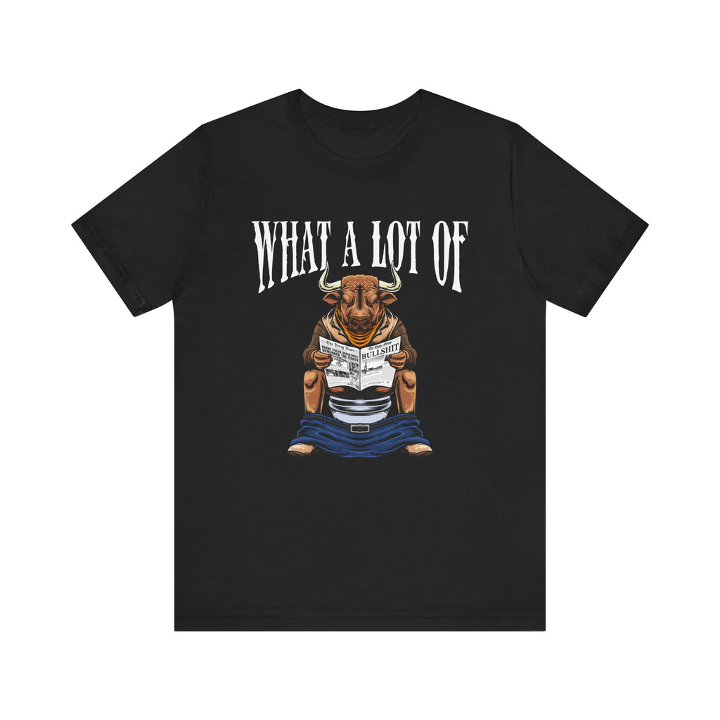 Funny Graphic T-Shirt, Bull Vibes Tee, Unisex Casual Top, Gift for Him/Her, Daily Wear, Humor Shirt, Animal Lover Gift