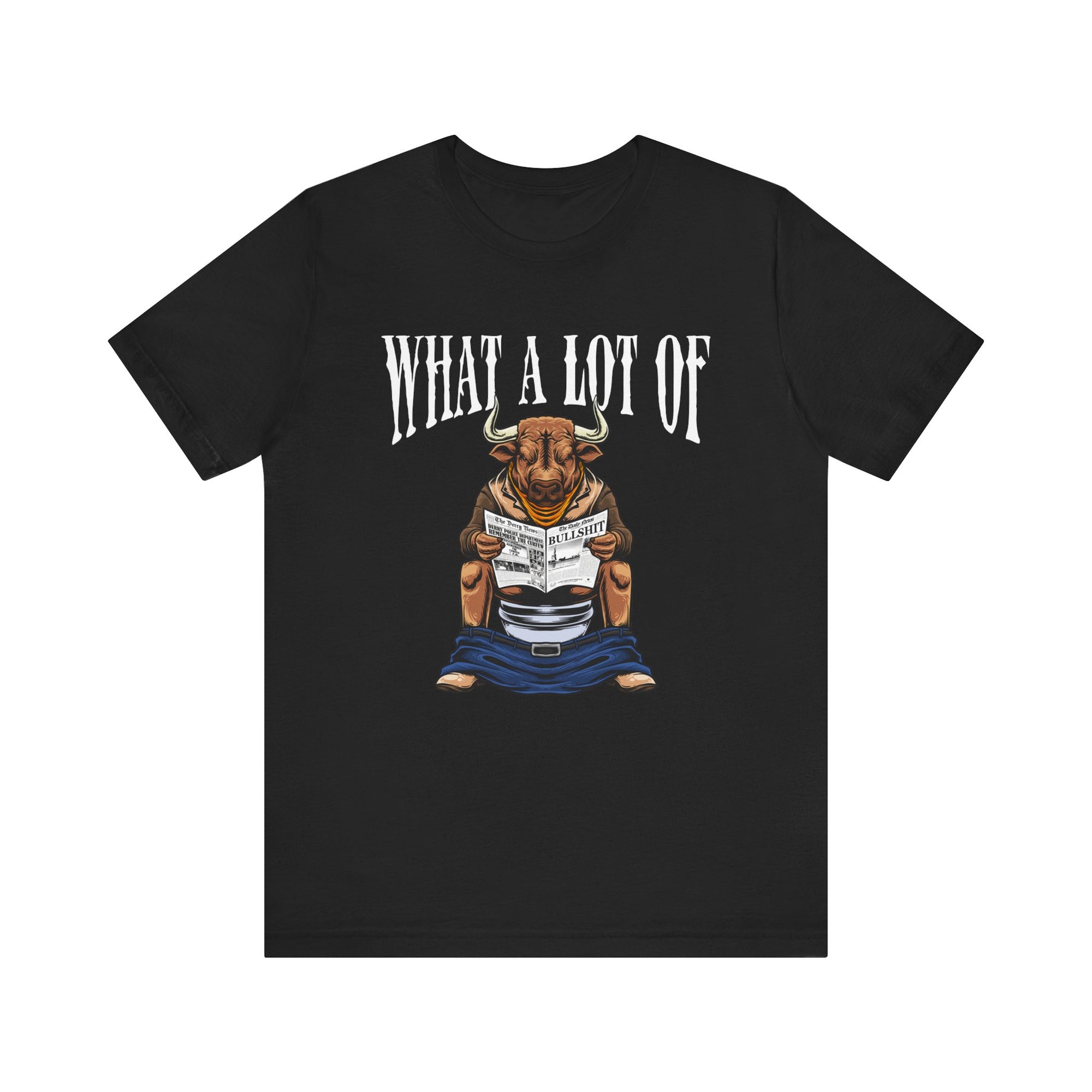 Funny Graphic T-Shirt, Bull Vibes Tee, Unisex Casual Top, Gift for Him/Her, Daily Wear, Humor Shirt, Animal Lover Gift