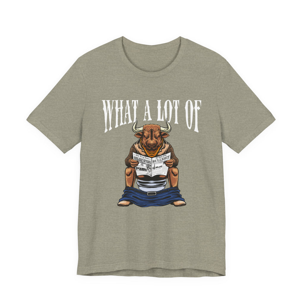 Funny Graphic T-Shirt, Bull Vibes Tee, Unisex Casual Top, Gift for Him/Her, Daily Wear, Humor Shirt, Animal Lover Gift