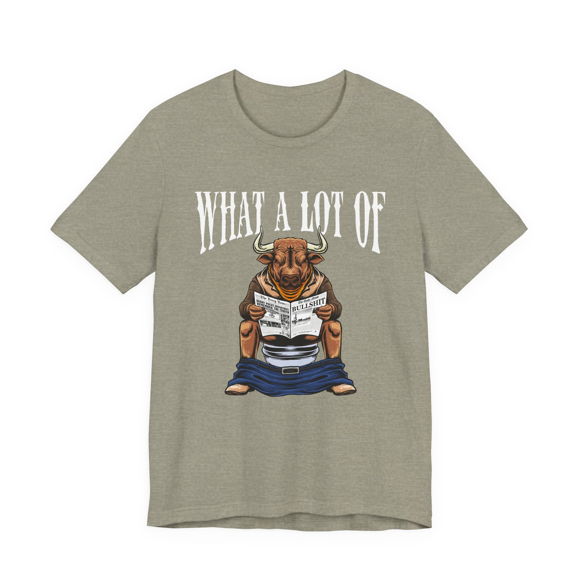 Funny Graphic T-Shirt, Bull Vibes Tee, Unisex Casual Top, Gift for Him/Her, Daily Wear, Humor Shirt, Animal Lover Gift