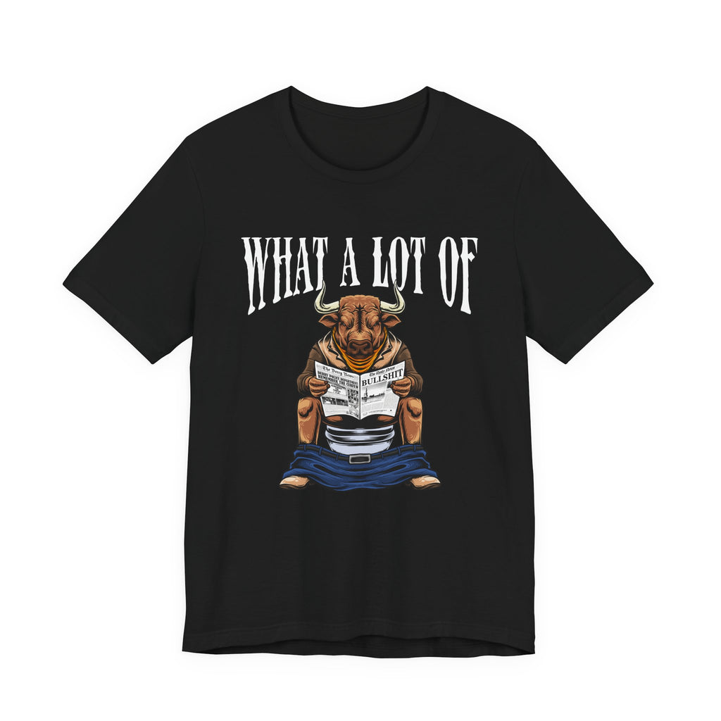 Funny Graphic T-Shirt, Bull Vibes Tee, Unisex Casual Top, Gift for Him/Her, Daily Wear, Humor Shirt, Animal Lover Gift